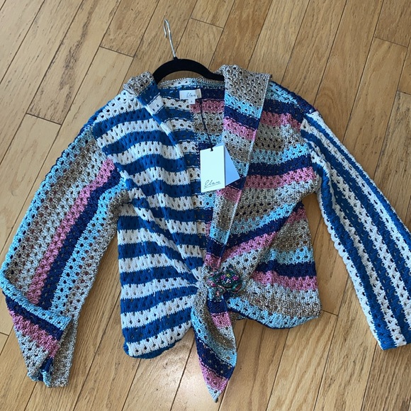 Elan lurex multicolor cardigan - Picture 16 of 16
